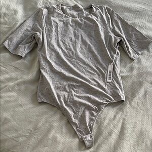 Everlane Light Gray Women's Bodysuit